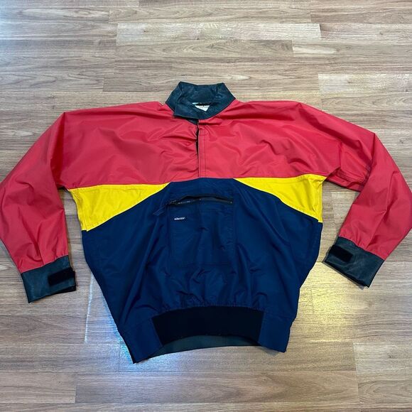 Gill Gill-tex Kayaking Jacket Red, Yellow, Blue | Men Size Large - Picture 1 of 16